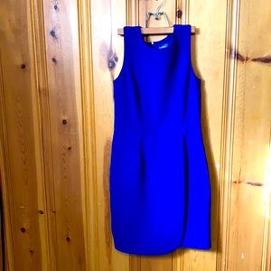 Vince Camuto royal blue dress size 6